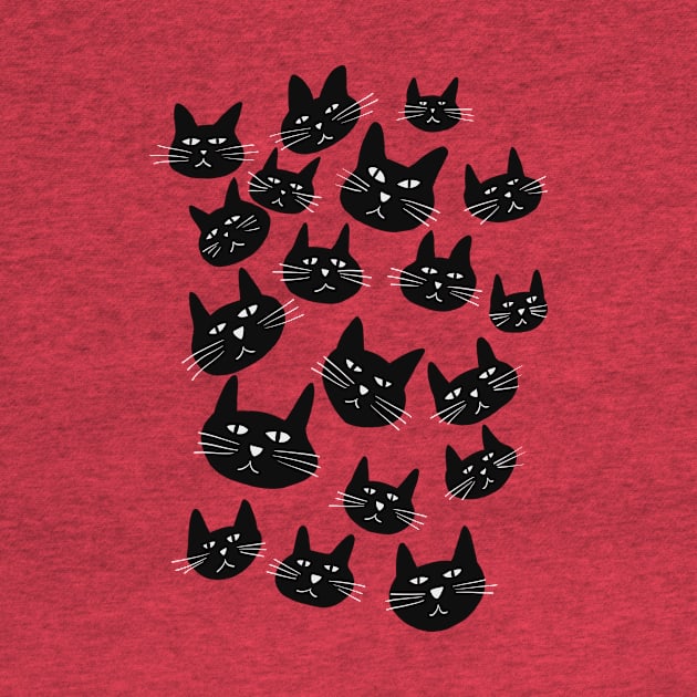 a lot of cats by theprometeus